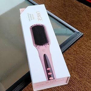 Hairbrush straightner